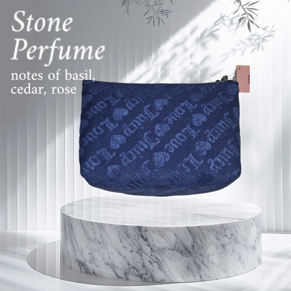 NWT- Navy Blue Love Pattern Women's Bag Juicy Couture- Giveaway - Picture 2 of 3